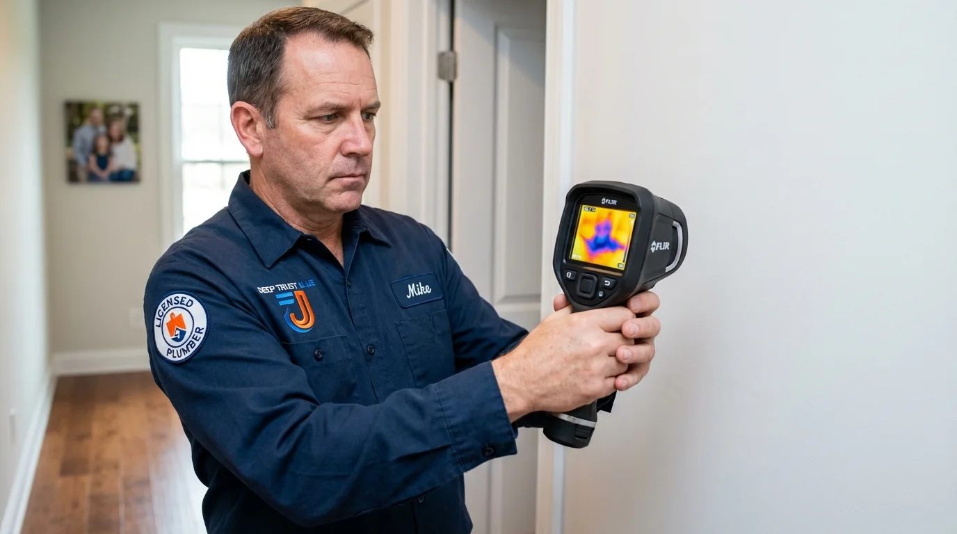 Thermal imaging leak detection by Johns Plumbing LLC in Covina